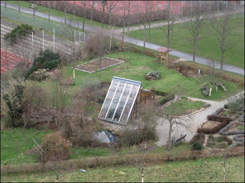 생명 순환을 배우는 현장학습장 비오가르텐(Biogarten; Bio-Garden). 